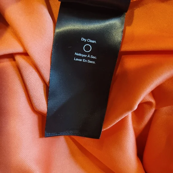 NWT DONNA KARAN Floral One Shoulder Sheat Dress Neoprene Size 14 - Picture 9 of 11